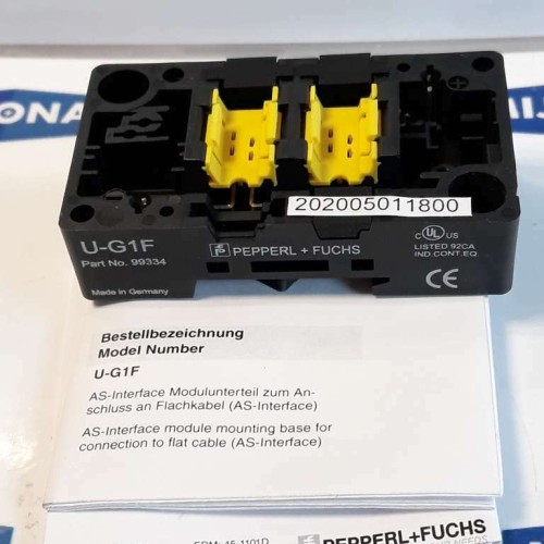 PEPPERL &FUCHS U G1F 99334 interface module Schnittstellenmodul NEW OLD STOCK PEPPERL &FUCHS U G1F 99334 interface module Schnittstellenmodul NEW OLD STOCK