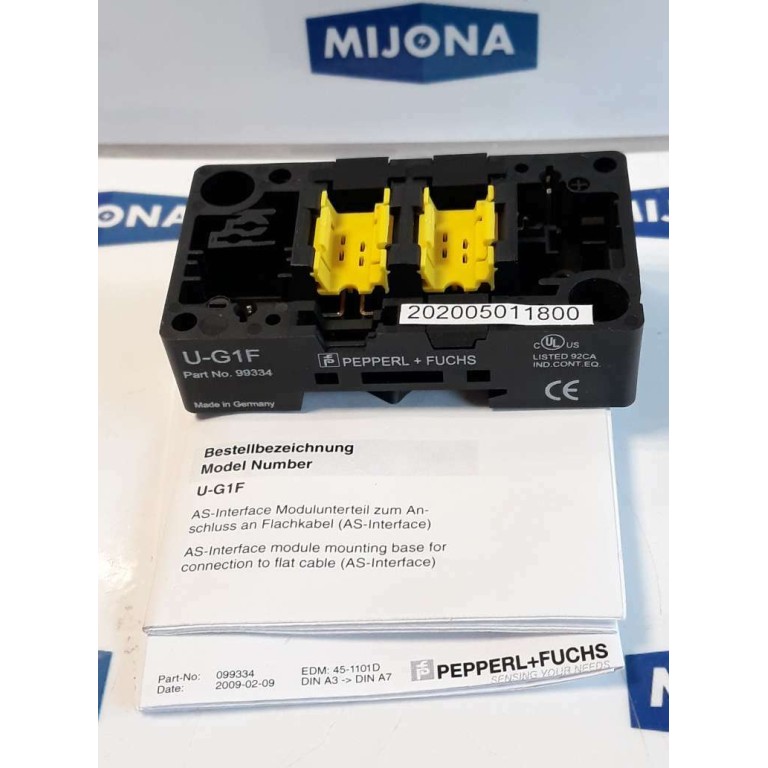 PEPPERL &FUCHS U G1F 99334 interface module Schnittstellenmodul NEW OLD STOCK