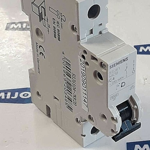 Siemens 5SJ6104 7KK20 Leitungsschutz Schutzschalter 5SJ61 MCB C4 230/400V 3,5Nm Siemens 5SJ6104 7KK20 Leitungsschutz Schutzschalter 5SJ61 MCB C4 230/400V 3,5Nm