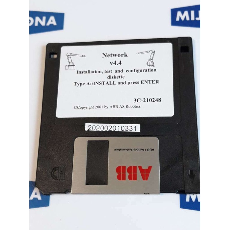 ABB NETWORK V4.4 TYPE A INSTALL AND PRES ENTER 3C 210248