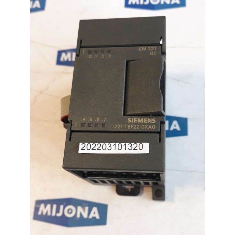 Siemens 6ES7 221 1BF22 0XA0 EM 222 DC 6ES7221-1BF22-0XA0 EM 221 DI 8X24VDC 15 30 Siemens 6ES7 221 1BF22 0XA0 EM 222 DC 6ES7221-1BF22-0XA0 EM 221 DI 8X24VDC 15 30
