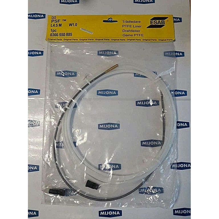 Esab 0366 550 885 PSF L4.5 M W1.0 DRAHTLEITER PTFE LINER