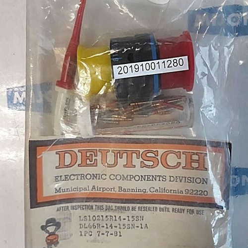 DEUTSCH LS10215R14 15SN Connector DL66R 14 15SN 1A 8128C DEUTSCH LS10215R14 15SN Connector DL66R 14 15SN 1A 8128C