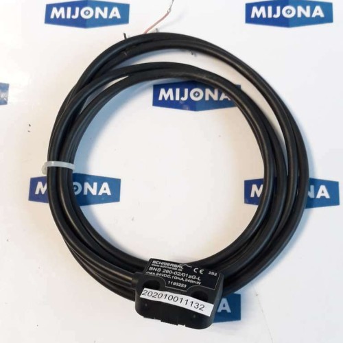 SCHMERSAL BNS 260 02 01 ZG L 24VDC 10mA 240mW 1193223 2M (NEW OLD STOCK)