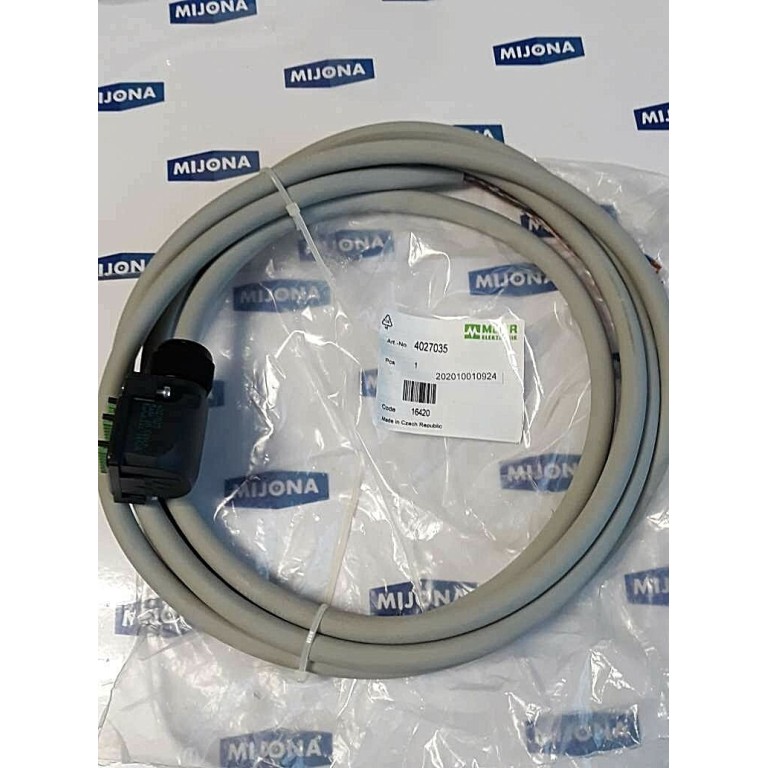 MURR 4027035 16420 CAP WITH CABLE FOR D BOX M12 8 WAY 5 POLE