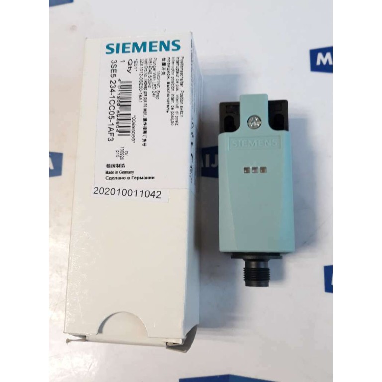 SIEMENS 3SE5 234 1CC05 1AF3 POSITON switch DC13 24V 3A Ui 125V typ 12 0,8KV 50HZ