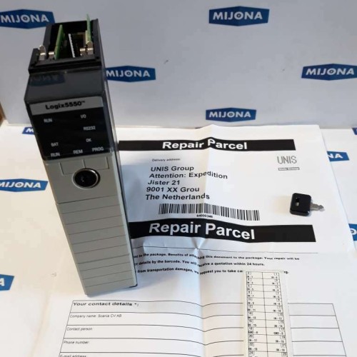 ALLEN BRADLEY CONTROL LOGIX 1756 M1 SER A 512K BYTE Logix5550 1756 L1 SER A