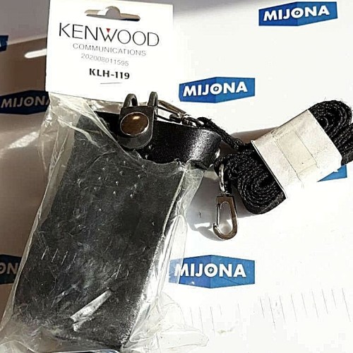 KENWOOD KLH 119 Hard Leather Carry Case (new old stock)