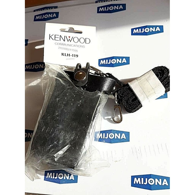 KENWOOD KLH 119 Hard Leather Carry Case (new old stock)