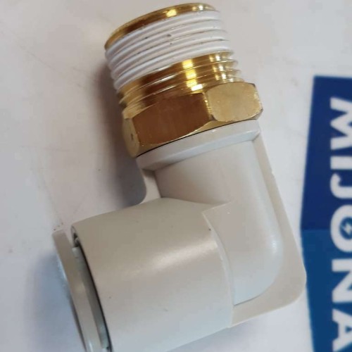SMC KQ2L12 03AS 3/8 12MM Union Elbow PLUG CONNECTOR SMC KQ2L12 03AS 3/8 12MM Union Elbow PLUG CONNECTOR
