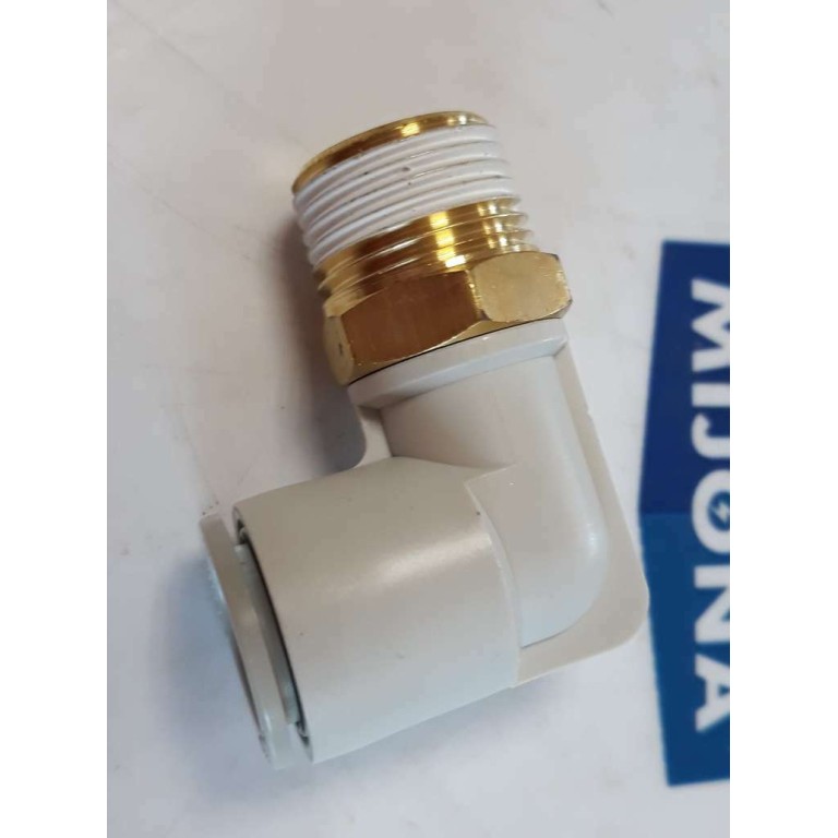 SMC KQ2L12 03AS 3/8 12MM Union Elbow  PLUG CONNECTOR