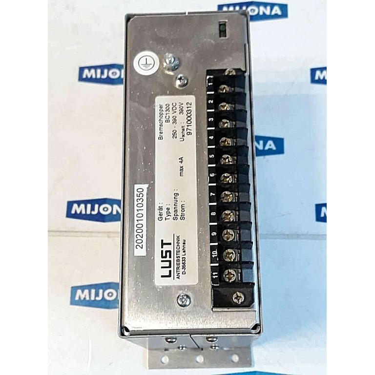 LUST 971000312 BC1300 250-390VDC 390V 4A brake chopper (new old stock) LUST 971000312 BC1300 250-390VDC 390V 4A brake chopper (new old stock)
