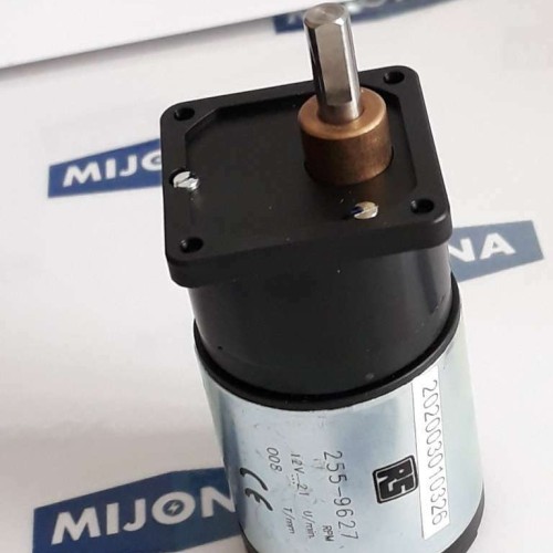 RS 255 9627 12V 12 V dc 60 Ncm DC Geared Motor Output Speed 20 rpm RS 255 9627 12V 12 V dc 60 Ncm DC Geared Motor Output Speed 20 rpm