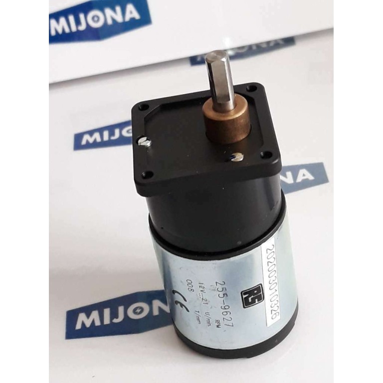 RS 255 9627 12V 12 V dc 60 Ncm DC Geared Motor Output Speed 20 rpm
