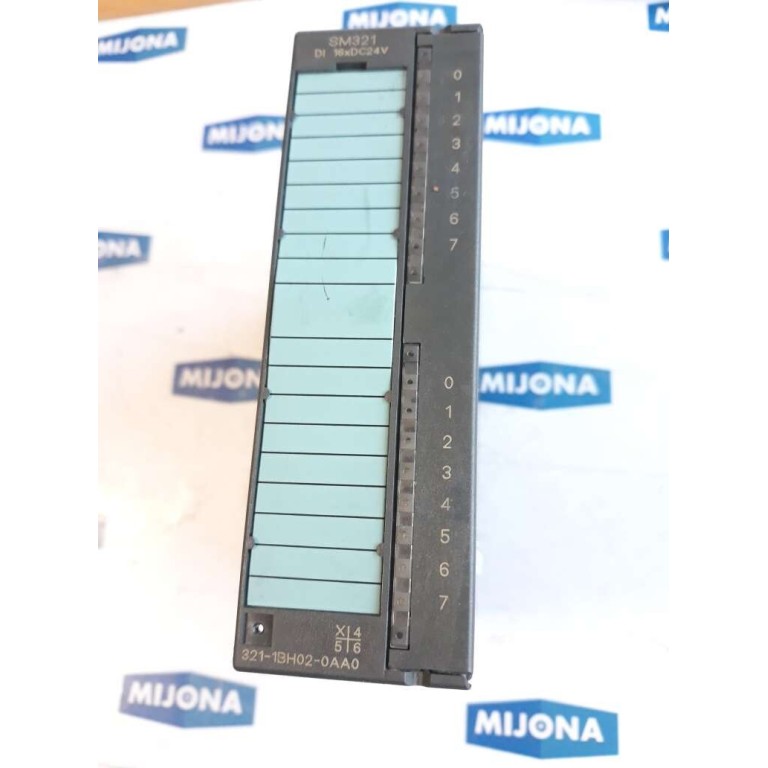 SIEMENS simatic S7 6ES7 321 1BH02 0AA0 16XDC24V 0,5A SM321 6ES7321-1BH02-0AA0