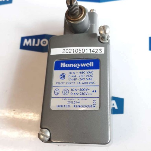 HONEYWELL 20ILSI 4 Grenztaster Limit switch 10A 480VAC 0,4A 230VDC 3/4HP 240VAC HONEYWELL 20ILSI 4 Grenztaster Limit switch 10A 480VAC 0,4A 230VDC 3/4HP 240VAC