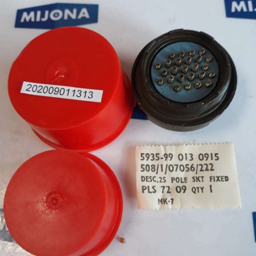 Plessey 5935 99 013 0915 PLS 72 09 CONNECTOR PLS7209 PLS 72 09 NEW OLD STOCK