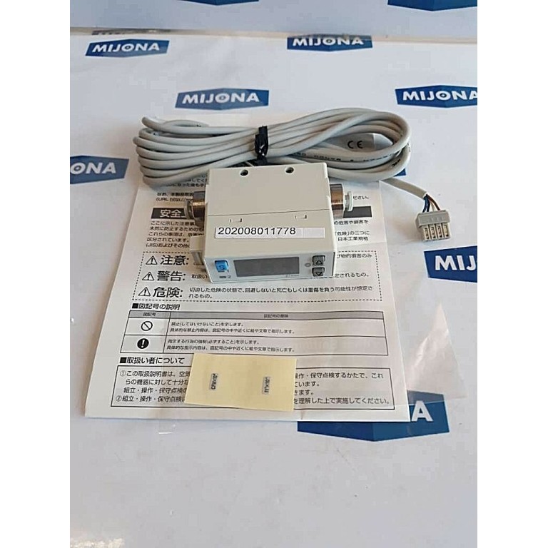 SMC PFM710 C4 B FLOW SWITCH 24VDC 55mA 0.75MPa (new old stock)