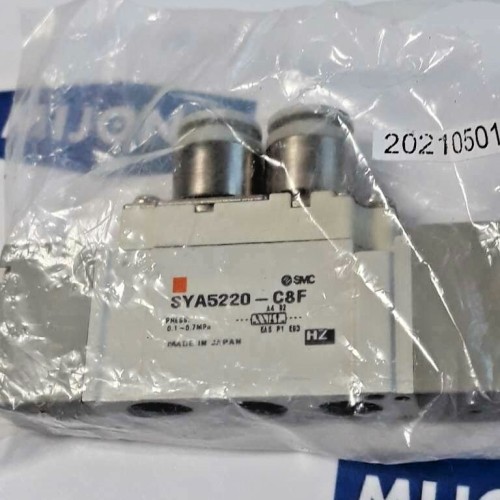 SMC SYA5220 C8F Solenoid Valve 0,1 0,7MPa