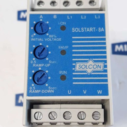 SOLSTART 8 400-S SOLCON FLC 8A 400V 50/60HZ DRY CONTACT serial no: 3687013/02 SOLSTART 8 400-S SOLCON FLC 8A 400V 50/60HZ DRY CONTACT serial no: 3687013/02