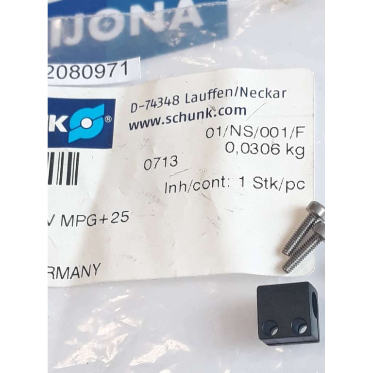 Schunk 0305505 AS INDUKTIV MPG+25 FUER IN40 (NEW OLD STOCK) Schunk 0305505 AS INDUKTIV MPG+25 FUER IN40 (NEW OLD STOCK)