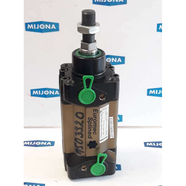 Rexroth 10Bar 02W09 CYLINDER 168 580 502 0 D=50mm SI 25mm new old stock Rexroth 10Bar 02W09 CYLINDER 168 580 502 0 D=50mm SI 25mm new old stock
