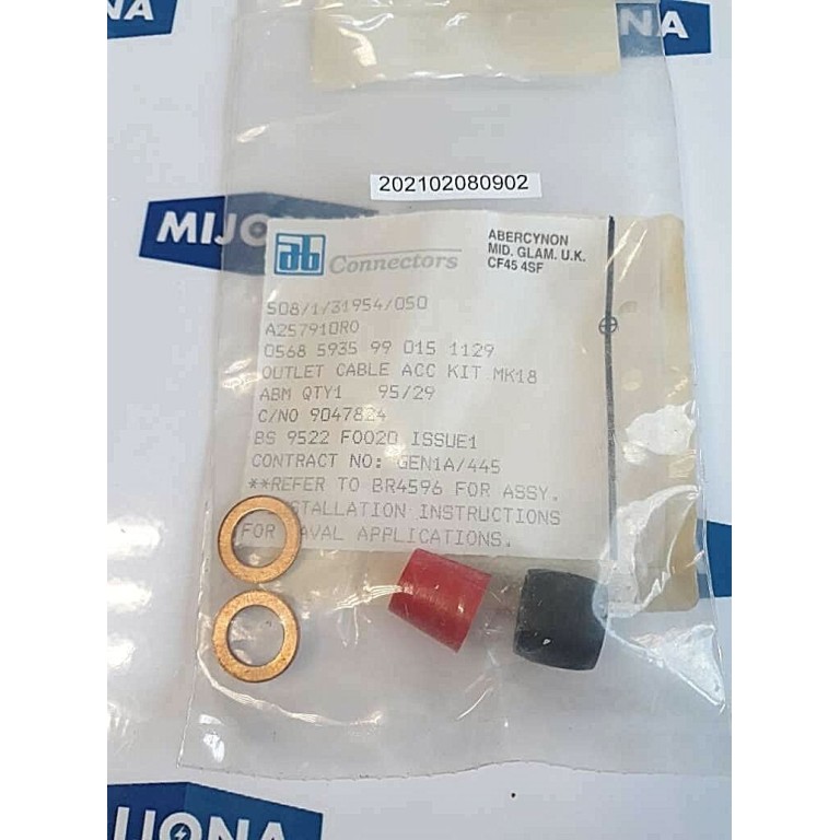 AB connectors ABM9529 ACC KIT MK18 ABM 95 29 ABM95 29 0568 5935 99 015 1129