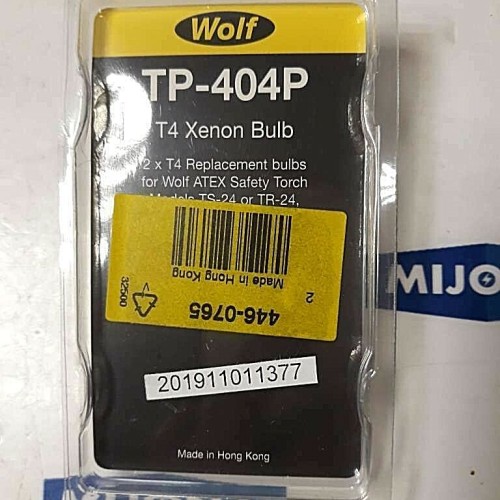 WOLF TP 404P T4 Xenon Bulb 2xT4 2.4V 0.7A Preis pro Packung