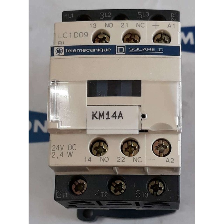 TELEMECANIQUE Contactor SQUARE D LC1D09 BL 24V DC 2.4 W Leistungsschütz 25A 690V TELEMECANIQUE Contactor SQUARE D LC1D09 BL 24V DC 2.4 W Leistungsschütz 25A 690V