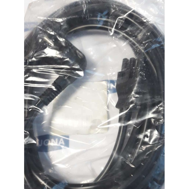 3450 050 gerätezuleitung 16A 250V 5M H05VV F 3G1,5mm² schwarz (NEW OLD STOCK)