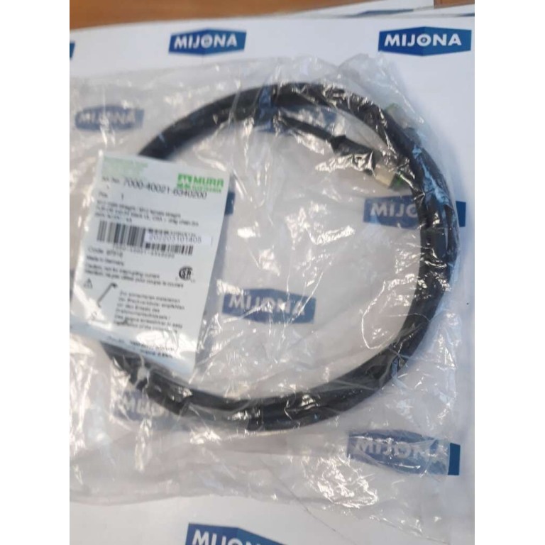 Murr Elektronik 7000 40021 6340200 M12 MALE straight M12 FEMALE straight black Murr Elektronik 7000 40021 6340200 M12 MALE straight M12 FEMALE straight black