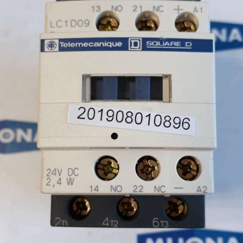 TELEMECANIQUE Contactor SQUARE D LC1D09 BL 24V DC 2.4 W Leistungsschütz 25A 690V