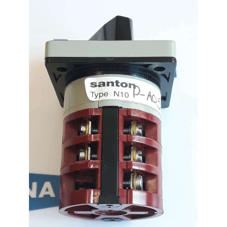 SANTON TYP N10 P A05 AC 11 8A 220V 5KW 3X380V AC3 1,7KW 220V CONTROL SWITCH