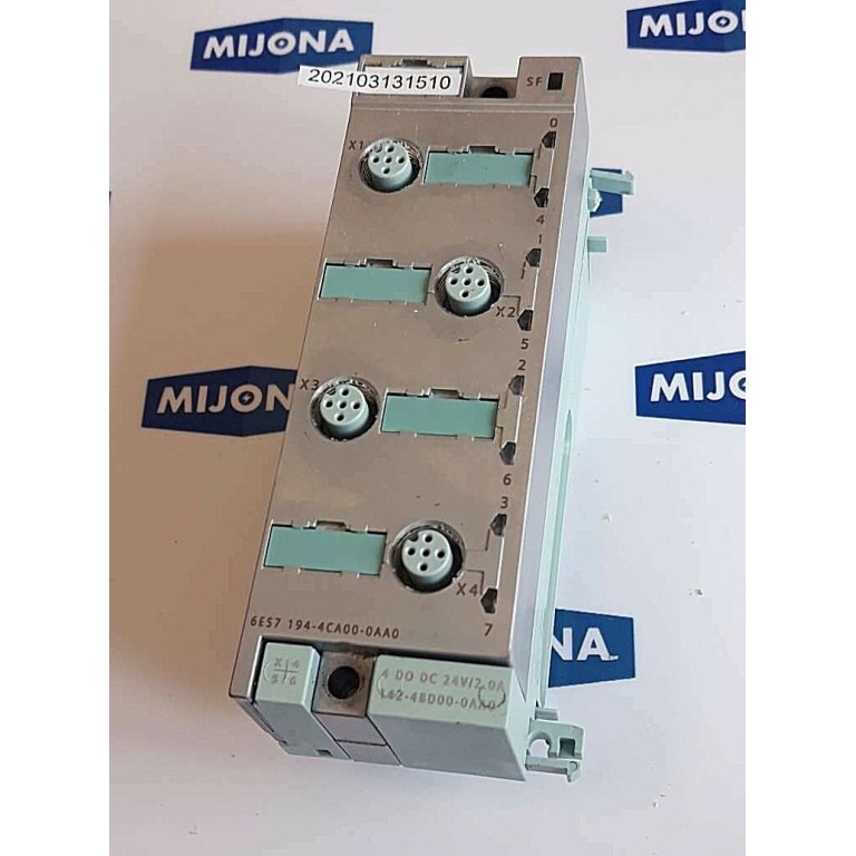 SIEMENS MODULE 6ES7 194 4CA00 0AA0 4 D0 DC 24V 2.0A 142 4BD00 6ES7194-4CA00-0AA0 SIEMENS MODULE 6ES7 194 4CA00 0AA0 4 D0 DC 24V 2.0A 142 4BD00 6ES7194-4CA00-0AA0