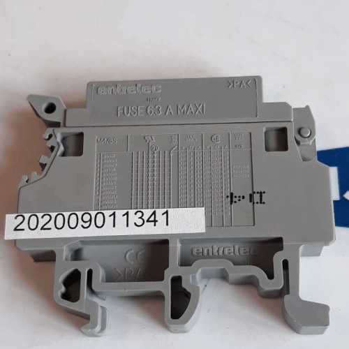 Entrelec M4/8S fuse 6.3A TERMINAL BLOCK new old stock