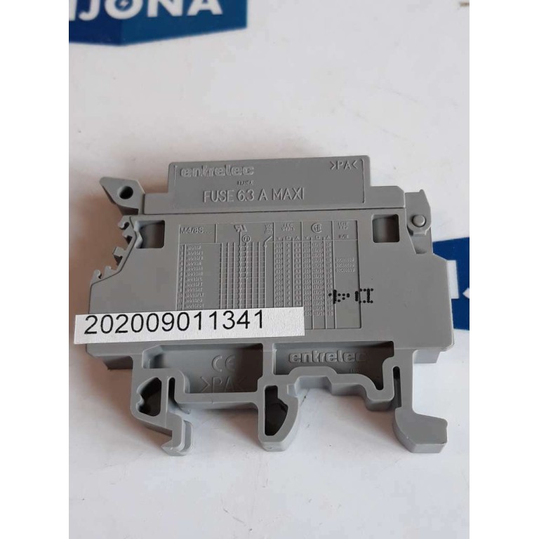 Entrelec M4/8S fuse 6.3A TERMINAL BLOCK new old stock
