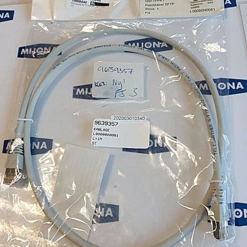 NEWLEC 5011404 KABEL L=1M L00000A0081 PATCH CABLE LSZH IEC 60332 1 NEWLEC 5011404 KABEL L=1M L00000A0081 PATCH CABLE LSZH IEC 60332 1