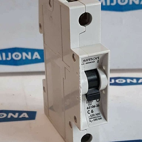 SIMON Siemens 65106 36 C6 Magnetothermal Automatic Switches SIMON Siemens 65106 36 C6 Magnetothermal Automatic Switches
