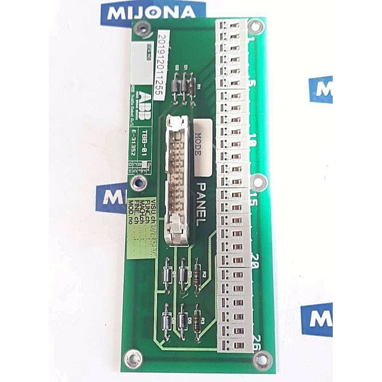 ABB TBB 01 E31 352 ROBOTICS CIRCUIT BOARD