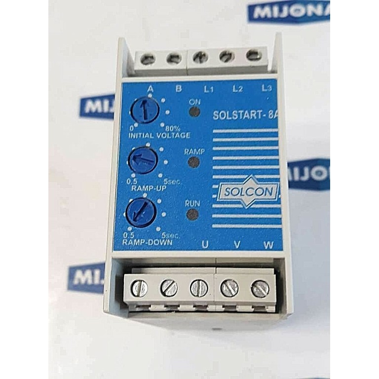 SOLSTART 8 400-S SOLCON FLC 8A 400V 50/60HZ DRY CONTACT serial no: 3352028/01