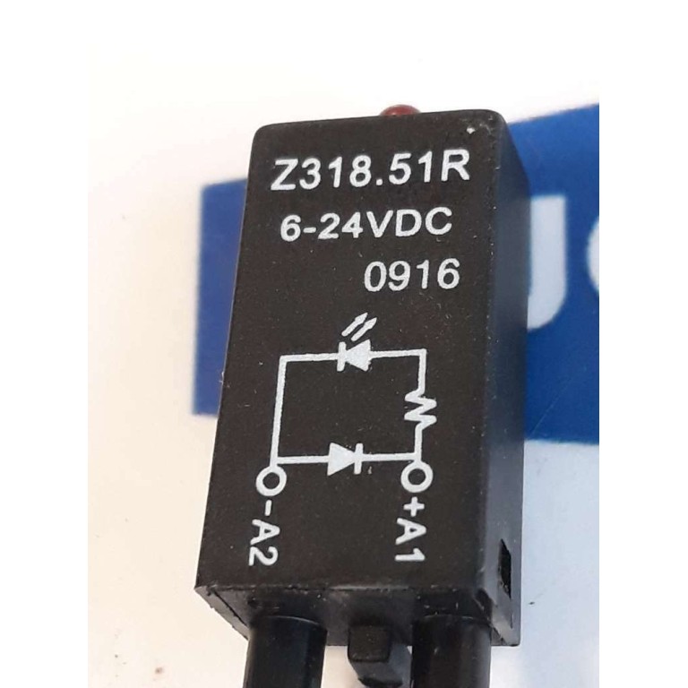 Kuhnke Z318 51 Diode 6-24VDC 0916 (NEW OLD STOCK) Kuhnke Z318 51 Diode 6-24VDC 0916 (NEW OLD STOCK)