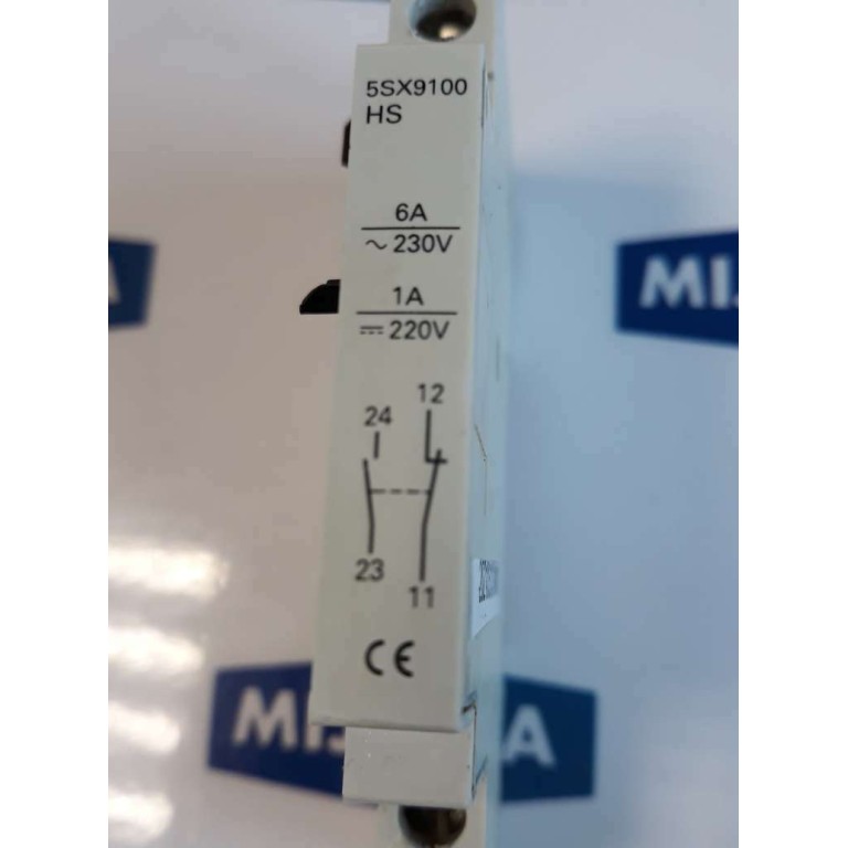 SIEMENS 5SX9100 HS 6A 230V 1A 220V VDE 0660 Hilfsschalter 5SX9100HS