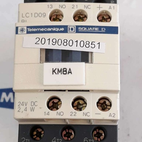 TELEMECANIQUE Contactor SQUARE D LC1D09 BL 24V DC 2.4 W Leistungsschütz 25A 690V