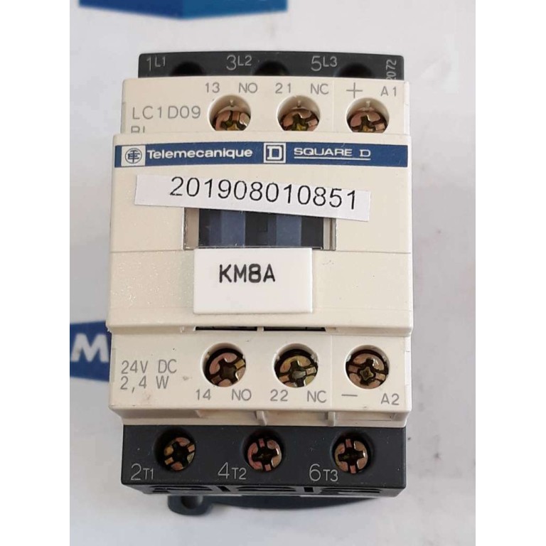 TELEMECANIQUE Contactor SQUARE D LC1D09 BL 24V DC 2.4 W Leistungsschütz 25A 690V