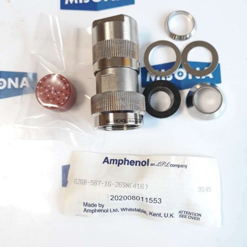 Amphenol MILITARY GB 62GB 587 16 26P (416) 9145 Connector  62GB 587 16 26SN(416)