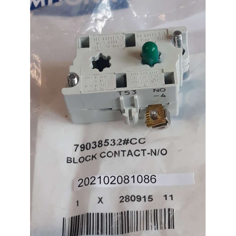 Eaton SERIES D2 10250T 91000T 690V 10A 4KV CONTACT BLOCK (NEW OLD STOCK)