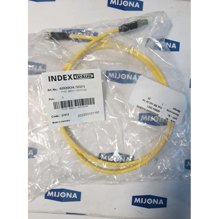 INDEX TRAUB 489904 5021 M8 7141 88011 0310100 1M 4X0.34 57412