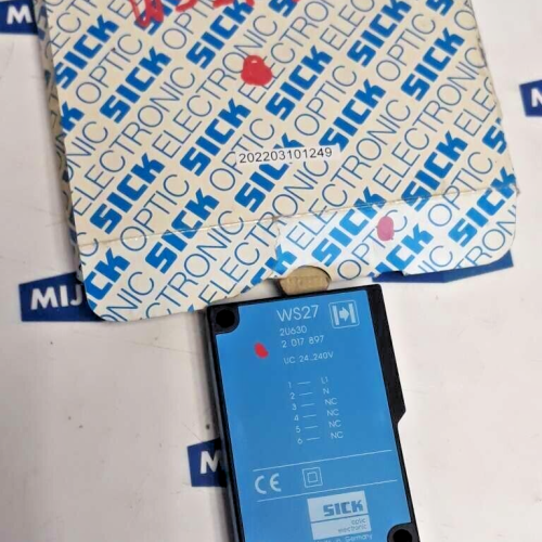 SICK WS WE27 2U630 2017897 UC 24 240V  new old stock