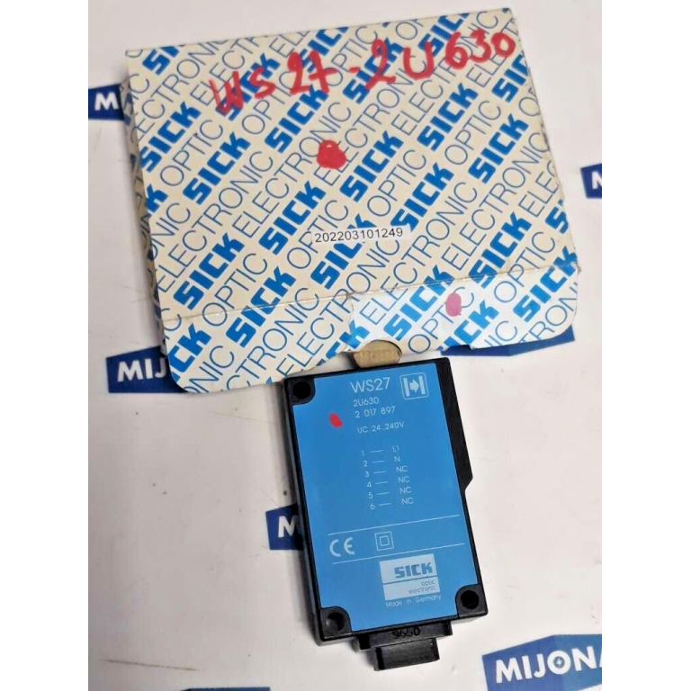 SICK WS WE27 2U630 2017897 UC 24 240V  new old stock