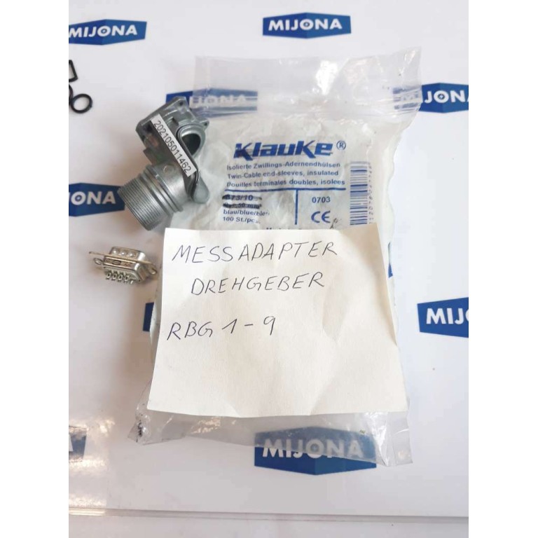 KLAUKE RBG1 9 Messadapter drehgeber Measuring adapter rotary encodeNEW OLD STOCK